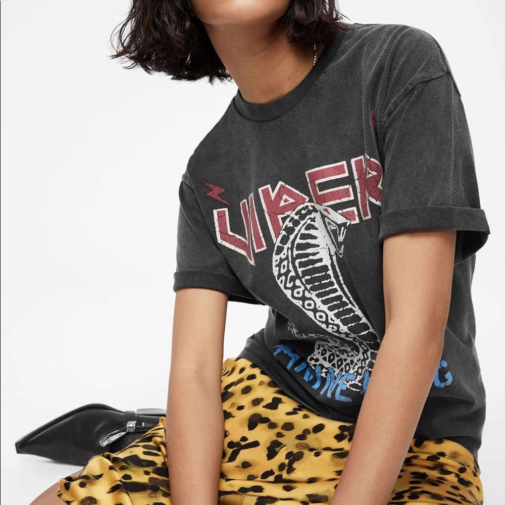 SERPENT TEE-BLACK - Picture 3 of 4